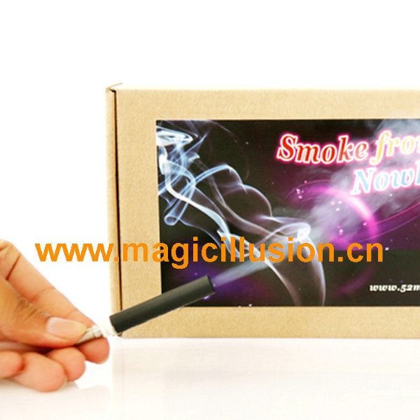 Electronic smoke device magic trick